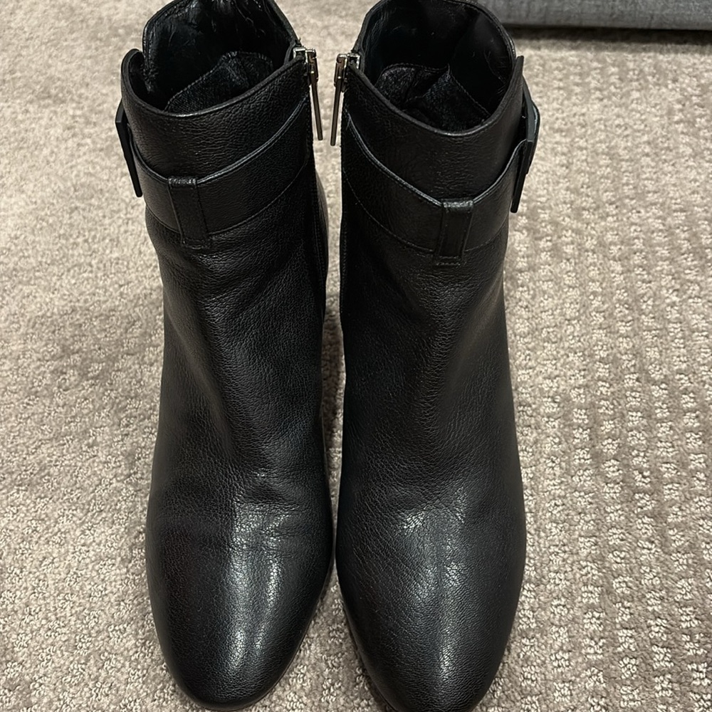 Aquatalia Black Ankle Booties